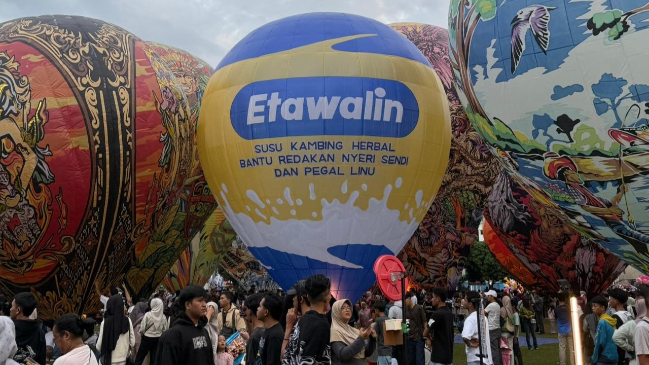 Melalui Etawalin, Ethos Dukung Festival Balon Udara UMP untuk Pengembangan Potensi Lokal