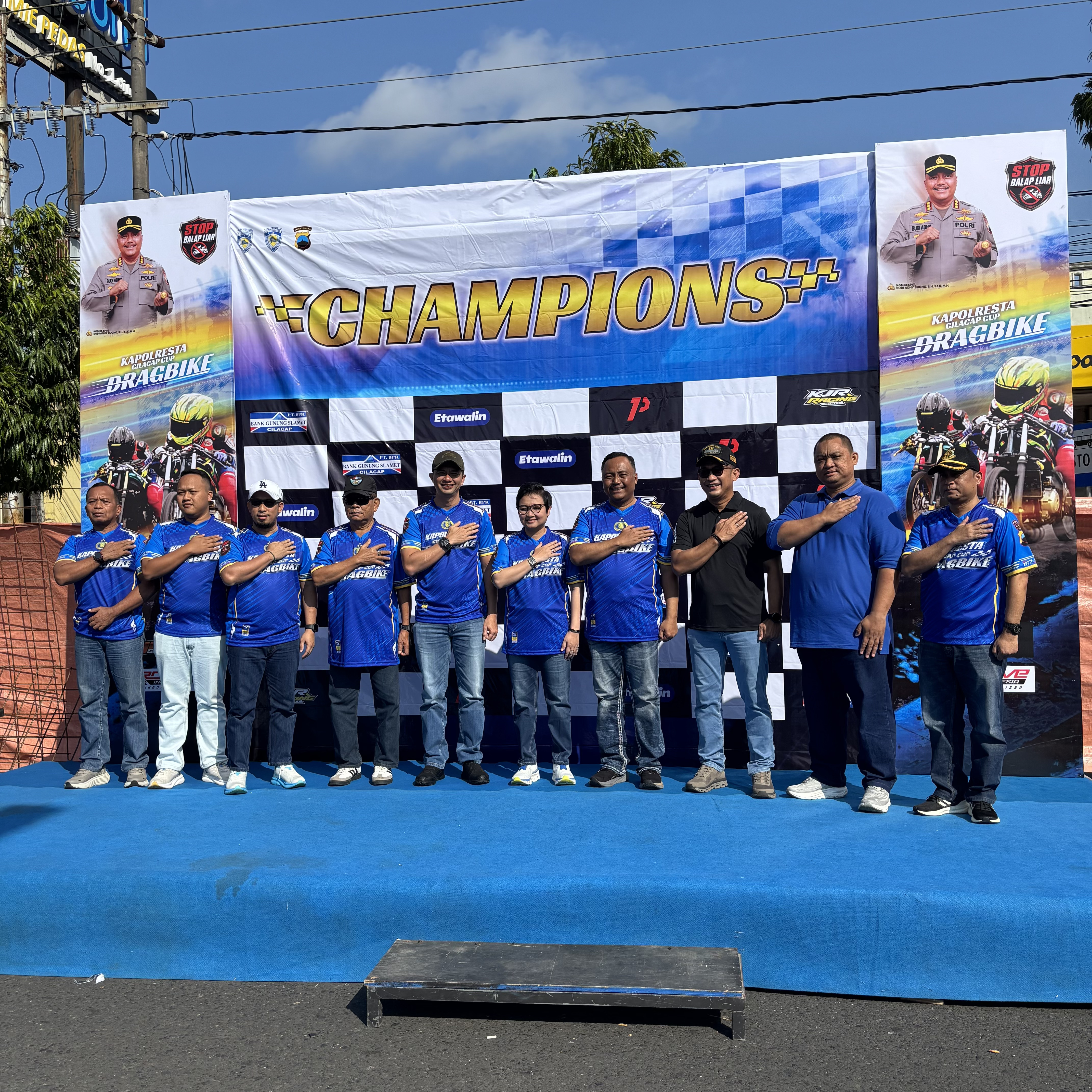 Dukung Kapolresta Cilacap Cup Dragbike 2026, Etawalin Perkuat Komitmen Ethos dalam Mendorong Talenta Otomotif dan Ekonomi Lokal